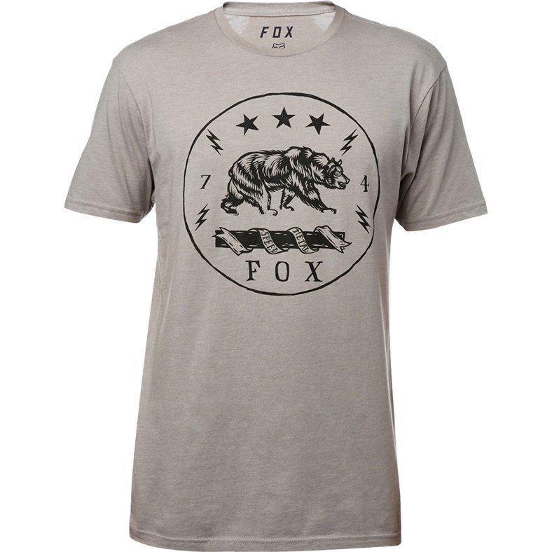 Велофутболка Fox Revealer SS Premium Tee, темно-серый 2018 (Размер: S) FOX RACING