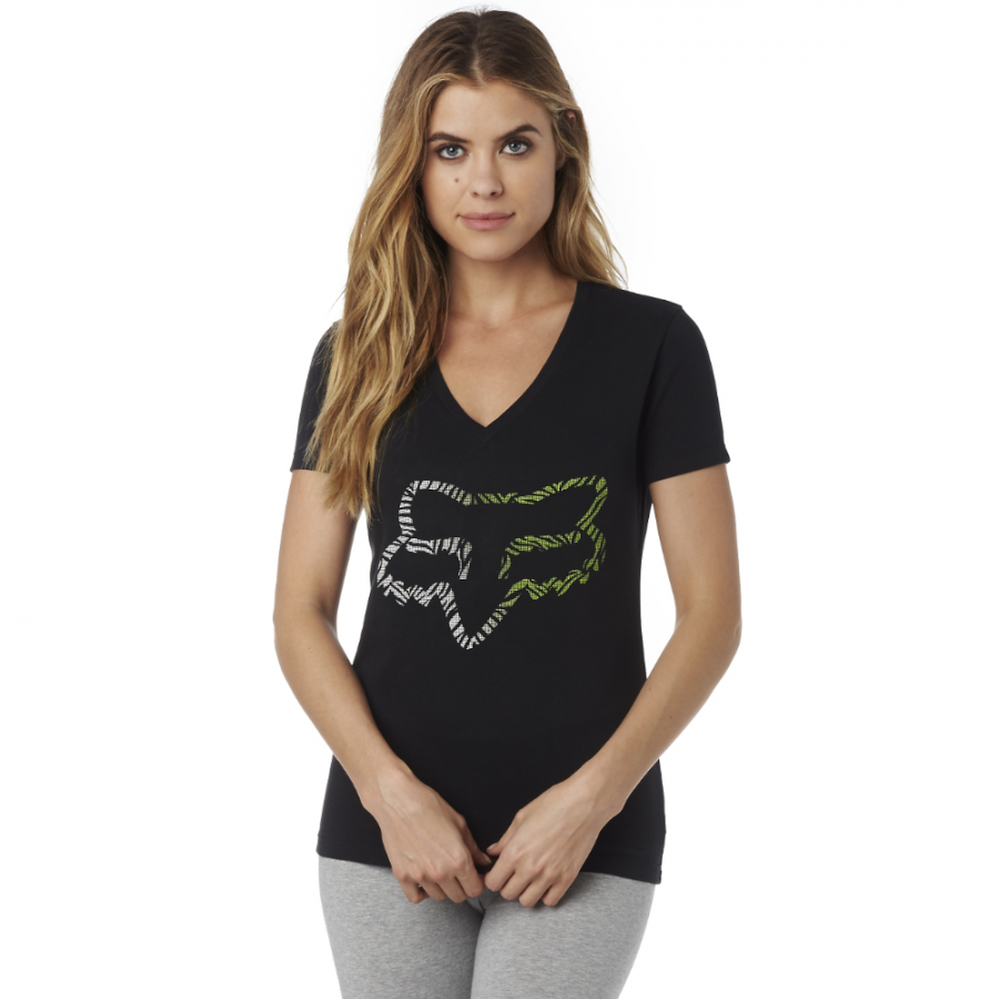 

Велофутболка женская Fox Phoenix V Neck SS Tee, черный 2016 (Размер: XL)