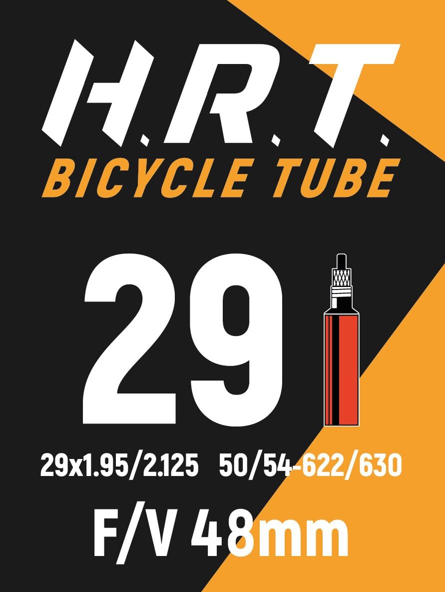 Камера велосипедная HORST, 29х1.95-2.125, Presta 48 мм, черный, 00-010056