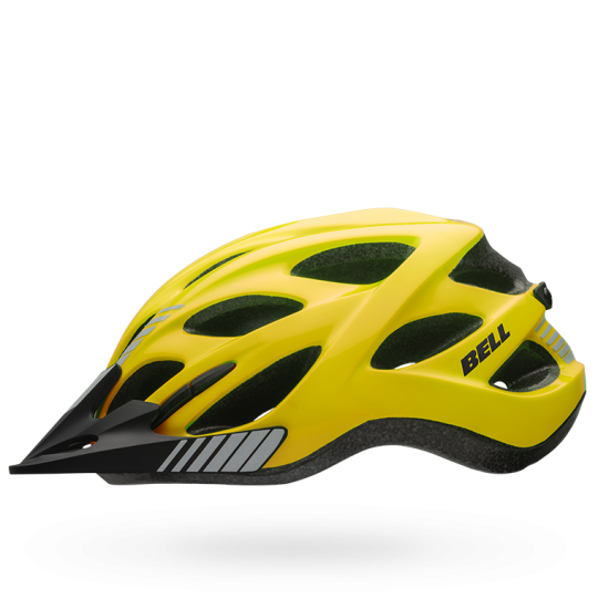 Шлем велосипедный Bell 17 MUNI CITY, универсальный, глянцевый желтый (Размер: M/L)
