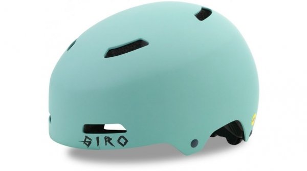 Шлем велосипедный Giro 18 QUARTER FS BMX, универсальный, матовый голубой (Размер: S)