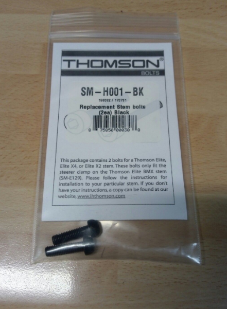 

Болты для выноса Thomson Replacement Stem Bolt Kit, черный, SM-H001-BK