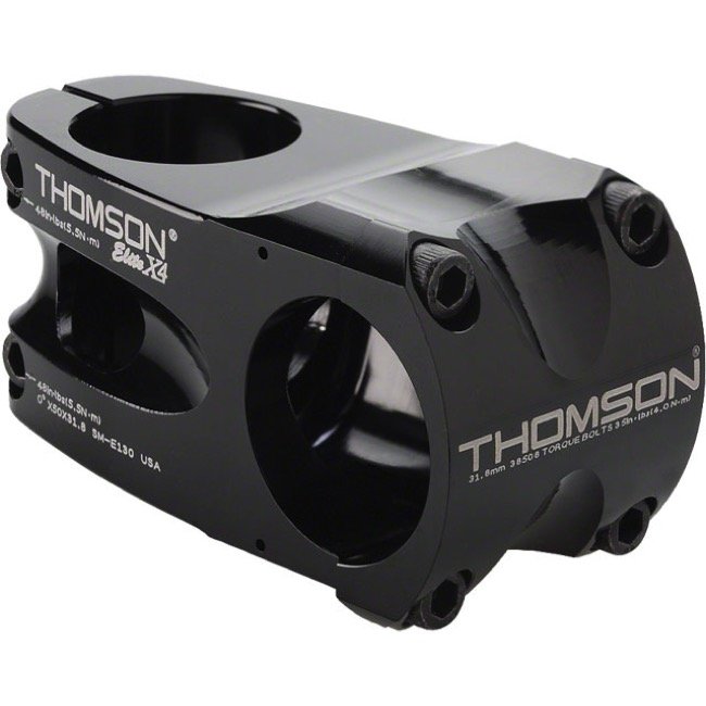

Вынос велосипедный Thomson Elite X4, 1-1/8", 90x0°x31.8, черный, SM-E132-BK