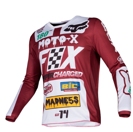 

Велоджерси Fox 180 Czar Jersey Cardinal 2019 (Размер: S)