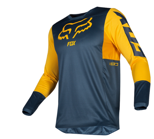 

Велоджерси Fox 180 Przm Jersey, сине-желтый 2019 (Размер: S)