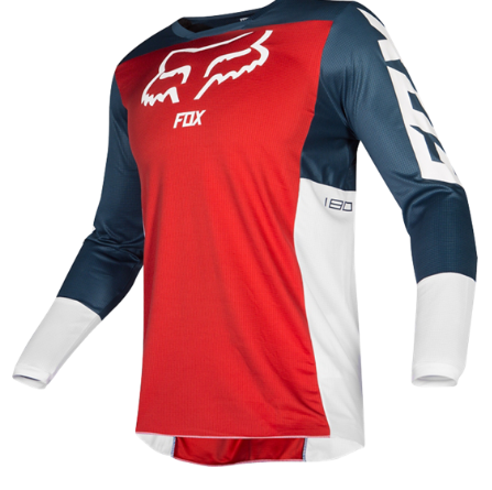 

Велоджерси Fox 180 Przm Jersey, сине-красный 2019 (Размер: XL )