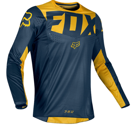 Велоджерси Fox 360 Kila Jersey, сине-желтый 2019 (Размер: S) FOX RACING