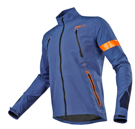 Велокуртка Fox Legion Downpour Jacket, синий 2018 (Размер: L)