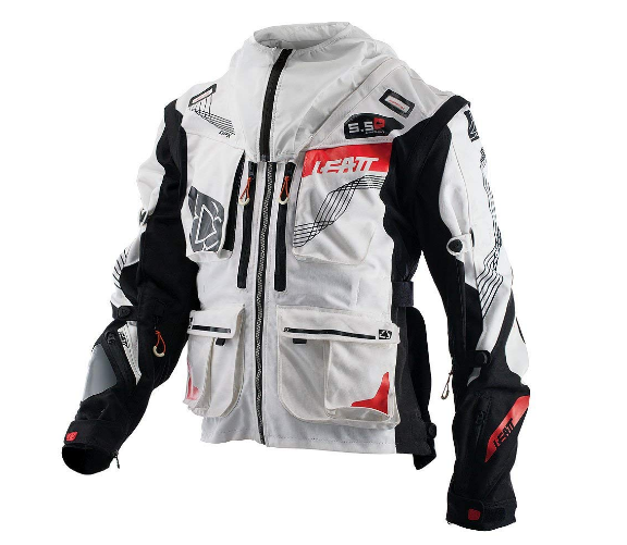 

Велокуртка Leatt GPX 5.5 Enduro Jacket, бело-черный 2018 (Размер: M)