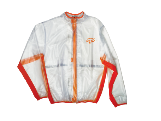 Дождевик Fox Fluid MX Jacket, оранжевый 2019 (Размер: XL)