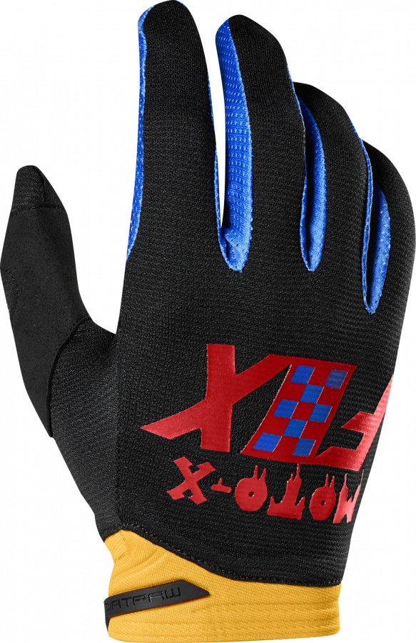 Велоперчатки Fox Dirtpaw Czar Glove, черно-желтый 2019 (Размер: XL )