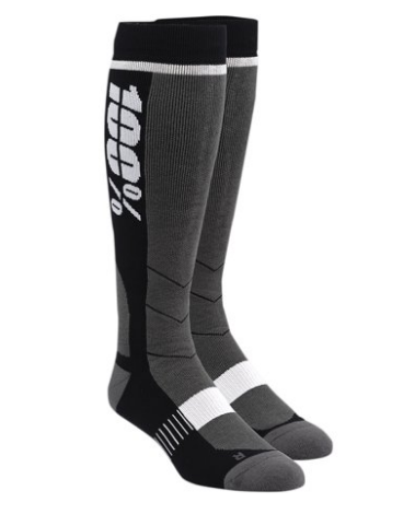 

Носки 100% Hi-Side Performance Moto Socks, черный 2018 (Размер: S/M )