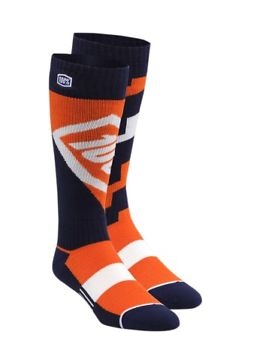 

Носки 100% Torque Comfort Moto Socks, оранжевый 2018 (Размер: L/XL )