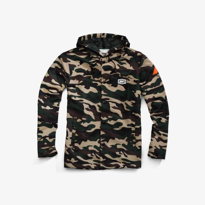 Куртка 100% Apache Hooded Snap Jacket Camo 2018 (Размер: M )