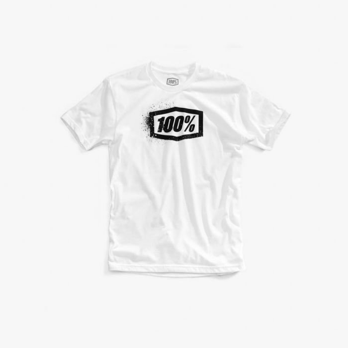 Футболка 100% Saga Tee-Shirt, белый 2018 (Размер: M )