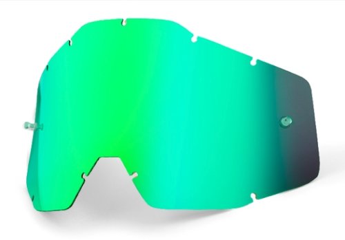 

Линза подростковая 100% Accuri/Strata JR Anti-Fog Green Mirror, 51003-005-02