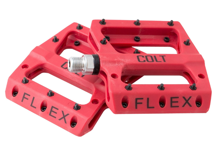 

Педали Colt Bikes Flex, красный, mlg-CK601R