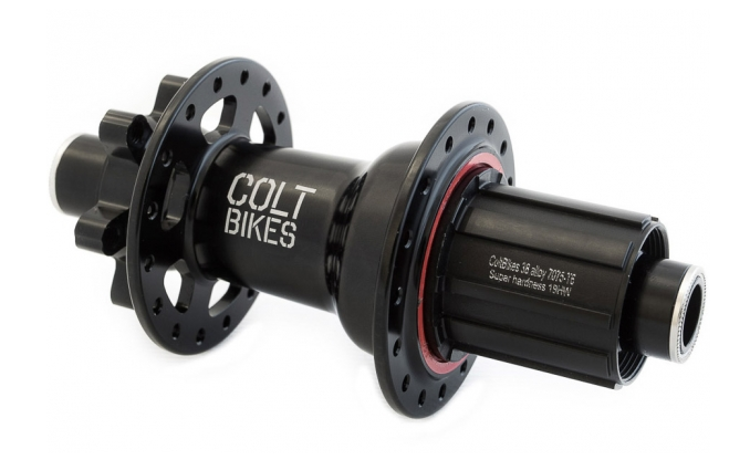 

Втулка велосипедная Colt Bikes, задняя, под кассету, 32h, чёрный, C-R30BOB×12