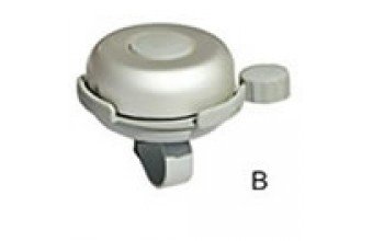 

Звонок велосипедный TBS серебристый/серый, сталь/пластик, BELL-01B