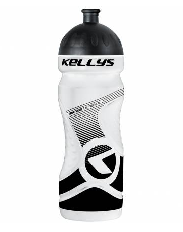 Фляга велосипедная KELLYS SPORT, обьём 0,7л, гигиеничный полипропилен, белая