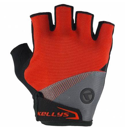 Перчатки велосипедные COMFORT без пальцев, красные (Размер: S) Kellys
