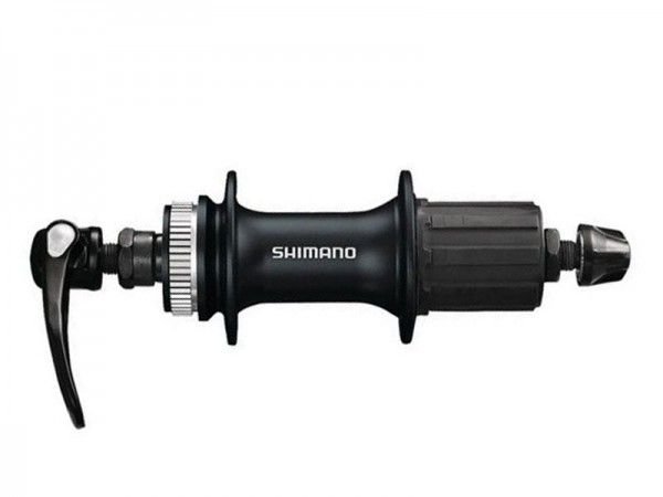 Втулки для велосипеда Велосипедная втулка SHIMANO Alivio, задняя, под кассету, 36 отверстий, 8-10 скоростей, чёрная, EFHM4050AZAL