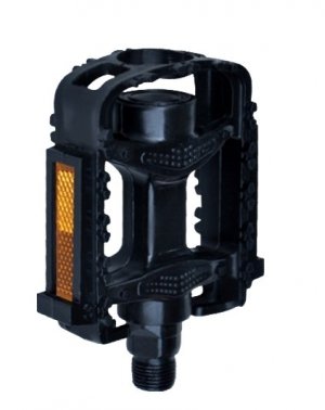 

Педали детские, Vinca Sport, ось 1х2, 90х77мм, пластиковые, черные, VP 831 1/2" black, Черный