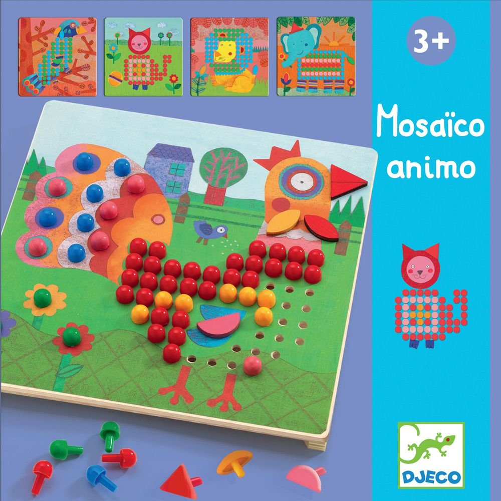 

Игра Мозаика Животные, Djeco 08137