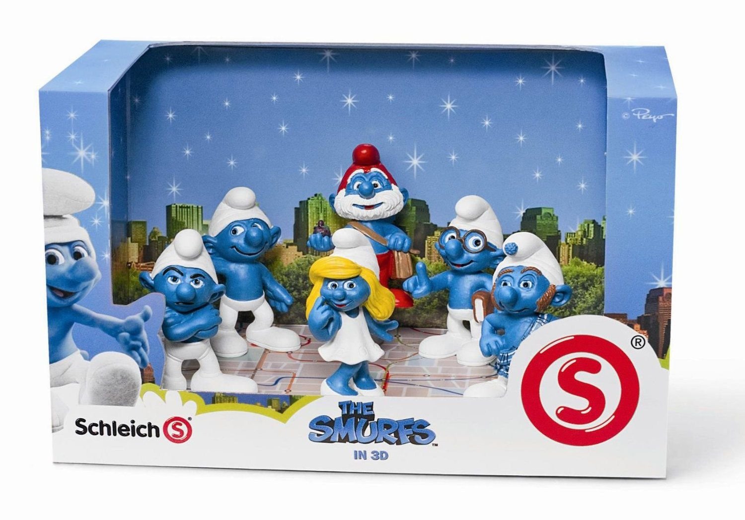 фото Набор смурфов "кино" schleich