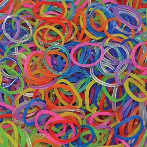 фото Резинки гелевые микс mix rainbow loom