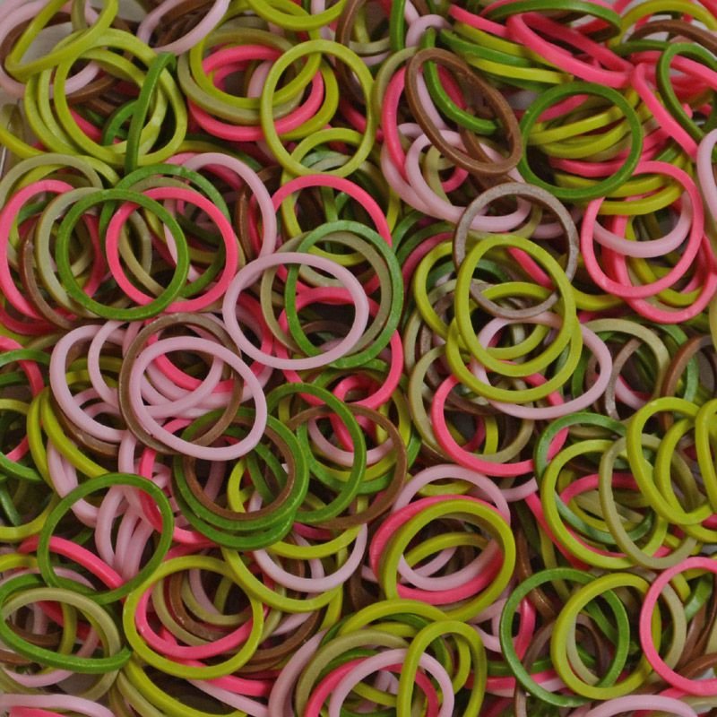 фото Резинки розовый камуфляж pink camo rainbow loom