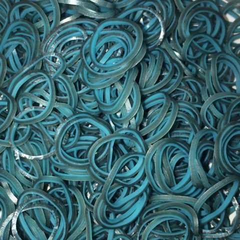 

Резинки Бирюза Среднев. Medieval Turquoise