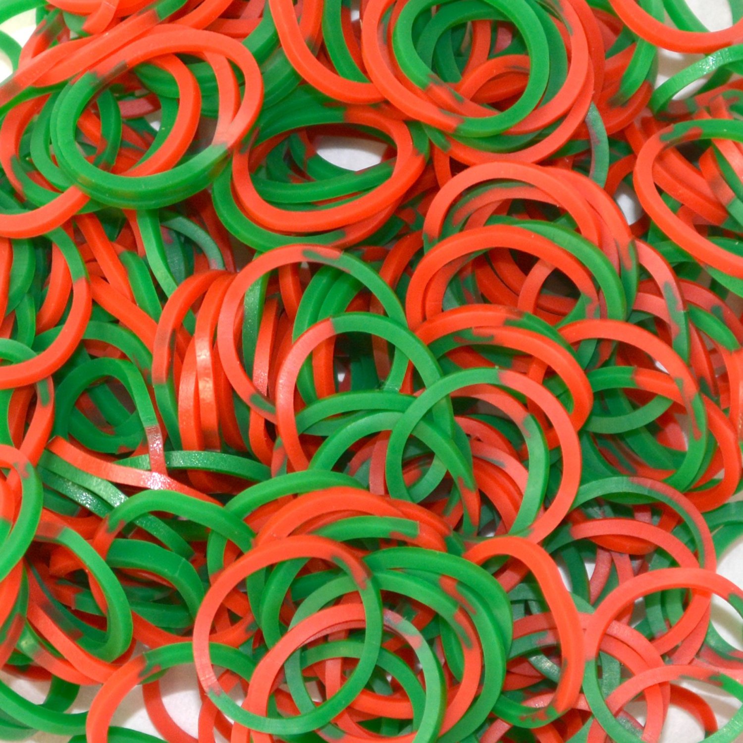 фото Резинки силикон рождество christmas rainbow loom