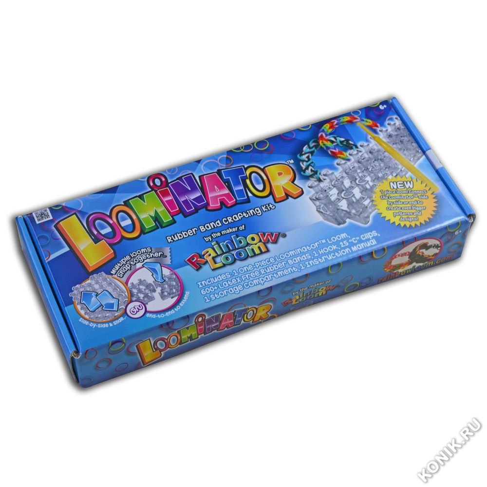 

Набор для плетения браслетов Луминатор (неразъёмны, RAINBOW LOOM R0031