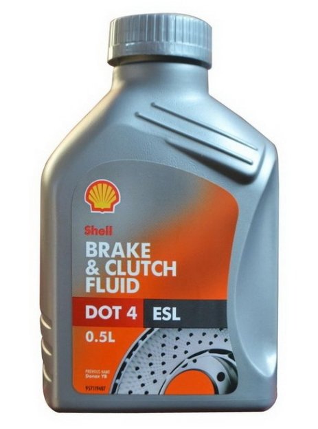Жидкость тормозная SHELL Dot 4, 500 мл, FD-O067-24