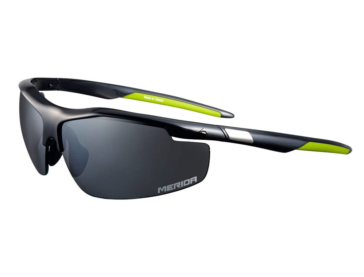 Очки велосипедные, Merida Sport Edition Sunglasses Shiny blackGreen, сменные линзы, 2313001066 лупа налобная очки 3 линзы в комплекте подсветка