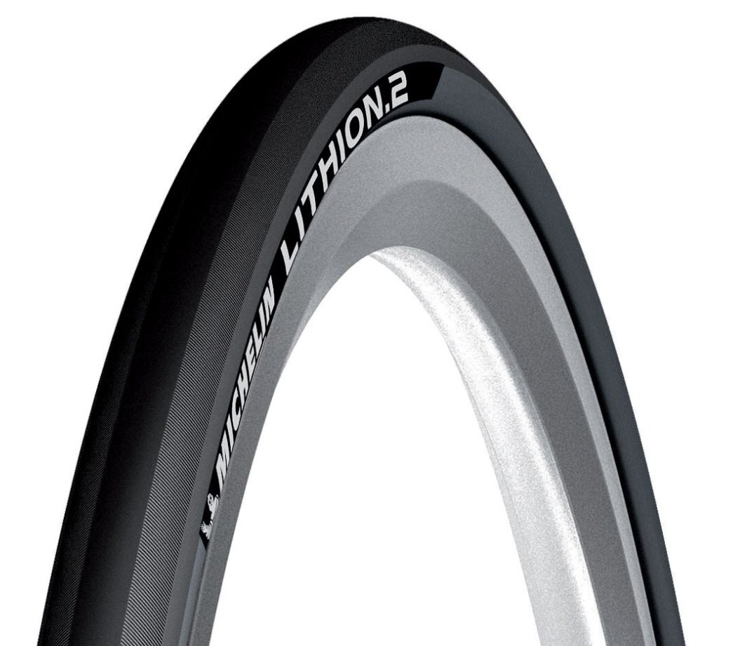 Покрышка велосипедная Michelin LITHION II 700X23 Black, 500855