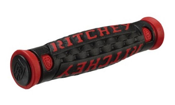 Ручки и Рога Грипсы велосипедные Ritchey MTB True grip Pro TG6 черные/красные, 11275