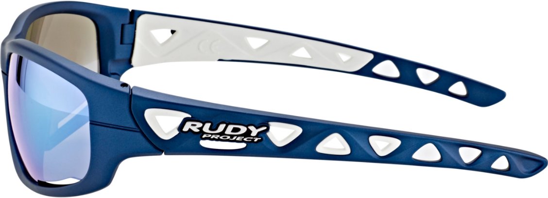 Очки велосипедные Rudy Project AIRGRIP BLUE METAL Matt - MLS Ice, SP436851-0000 купить на ЖДБЗ.ру - фотография № 2