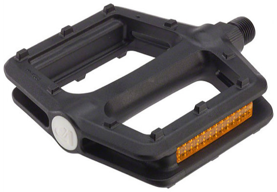 фото Педали для велосипеда vp-535 plastic pedal (bmx/ dh /fr) black (2000053530901) zipp