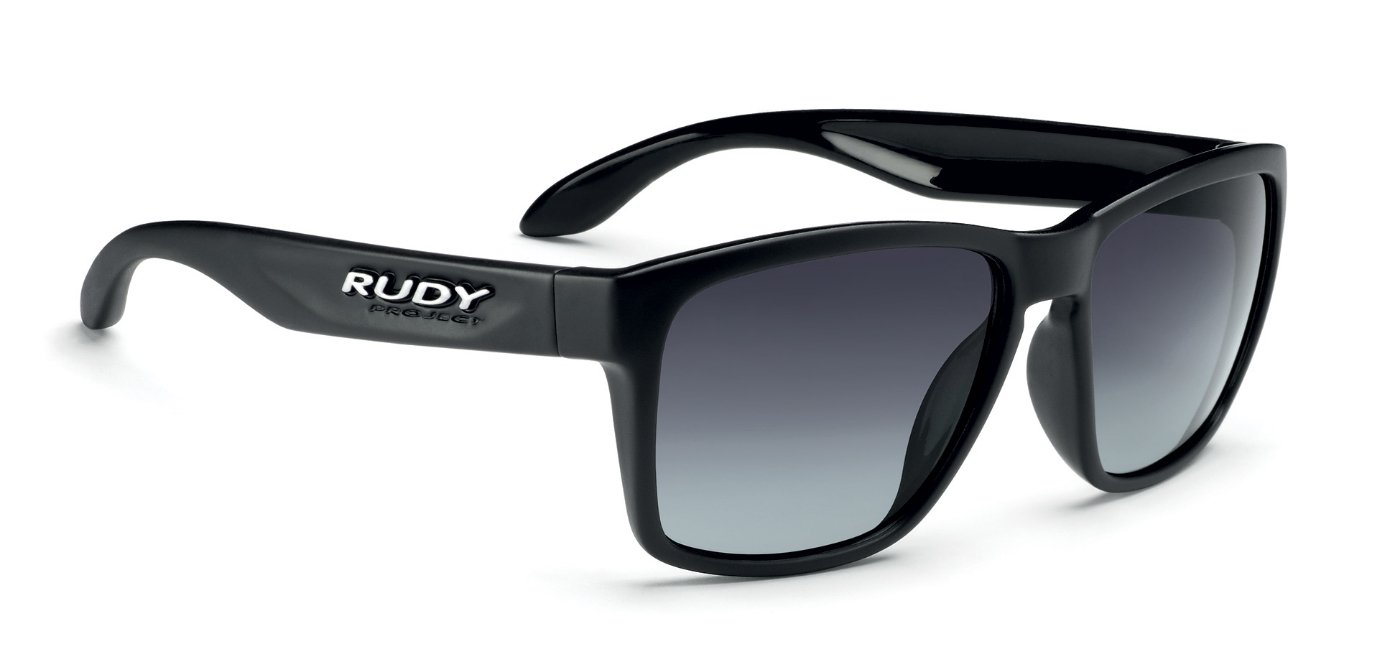 фото Очки велосипедные rudy project spinhawk black m-smoke, sp315106