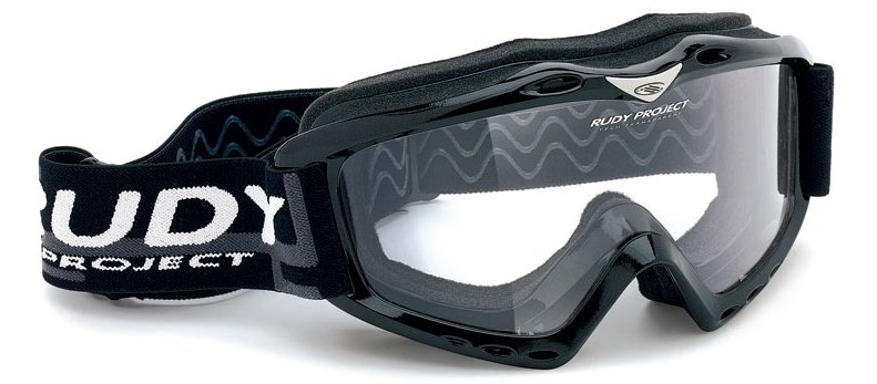 Очки маска Rudy Project KLONYX BLACK Gloss Laser Silver DL, MK122003