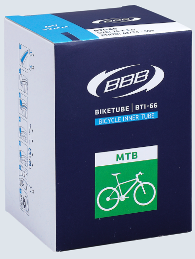 

Камера велосипедная BBB 26*3,00 AV б/р, BTI-66