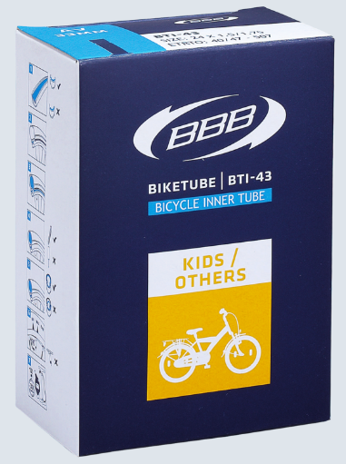 

Камера велосипедная BBB 24",1,5/1,75, 1 FV, BTI-39