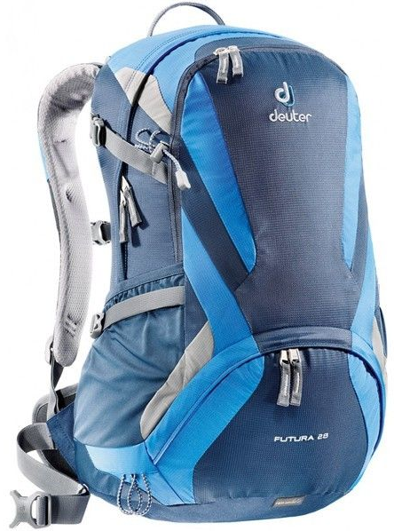 Рюкзак велосипедный Deuter 2017 Futura 28 midnight-coolblue, 34214_3303 велосипедный рюкзак deuter traveller 70 10 совместимый с питьевой системой 74x38x32 70 л 3510115 7400