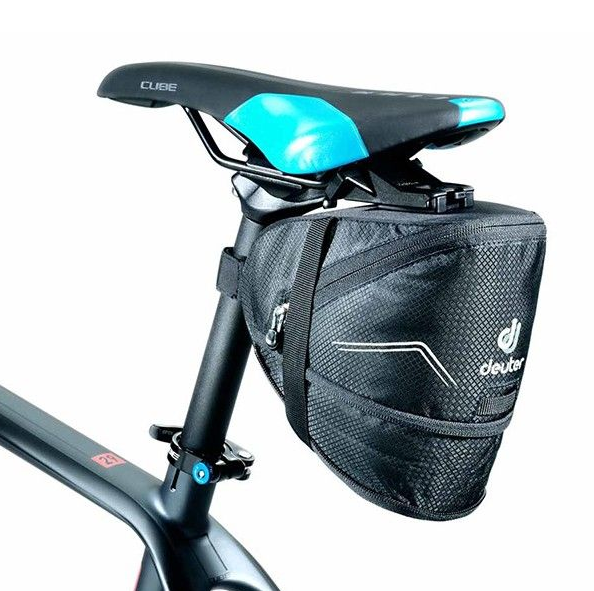 Сумка велосипедная под седло Deuter 2017-18 Bike Bag Click II black, 3291117_7000 deuter велосумка под седло deuter bike bag race i