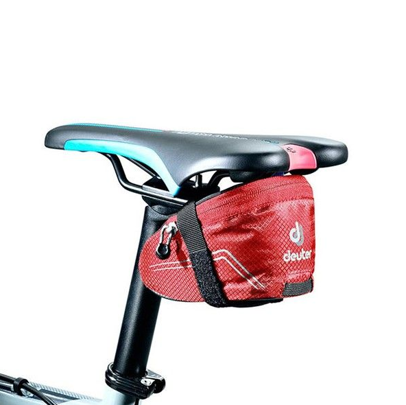 Сумка велосипедная под седло Deuter 2017-18 Bike Bag Race II fire б/р, 3290717_5050 велосумка deuter energy bag 0 5 л на раму fire 2021 3290221 5050