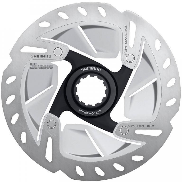 

Ротор велосипедный Shimano Ultegra 140 мм, Center Lock, KSMRT800SS, Черный