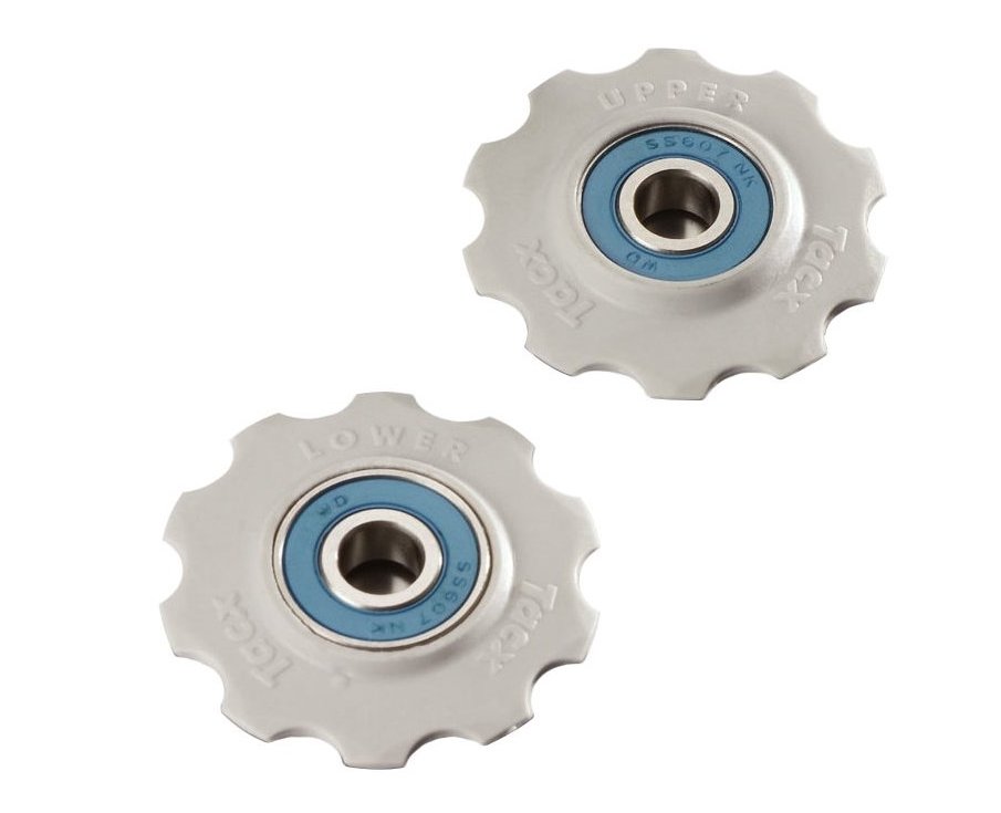 Ролики заднего велопереключателя Tacx Campagnolo / Shimano Ceramic 10 Teeth, T4025 ось для заднего колеса tacx e thru 10mm