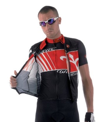

Велобезрукавка Castelli Wilier Aero Race Wind'16, черно-красный, WL73 (Размер: S)